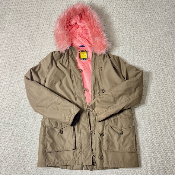 Prince & Fox green and pink utility jacket - Picture 1 of 5